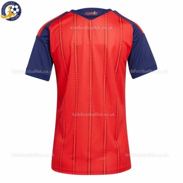 Spain Home Women Shirt 2026-back view