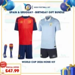 Spain & Uruguay home kids kits 2026