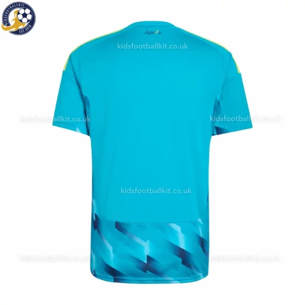 Spain goalkeeper men shirt 2026-back view