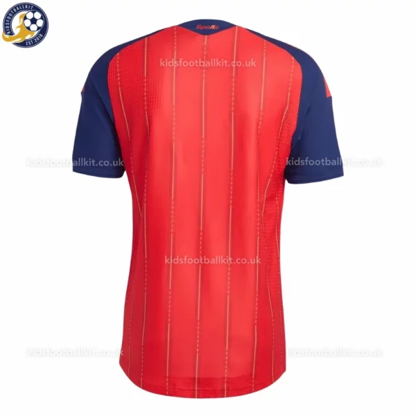 Spain home Men Shirt 2026-back view