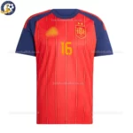 Spain home men shirt 2026-front view-RODRIGO 16