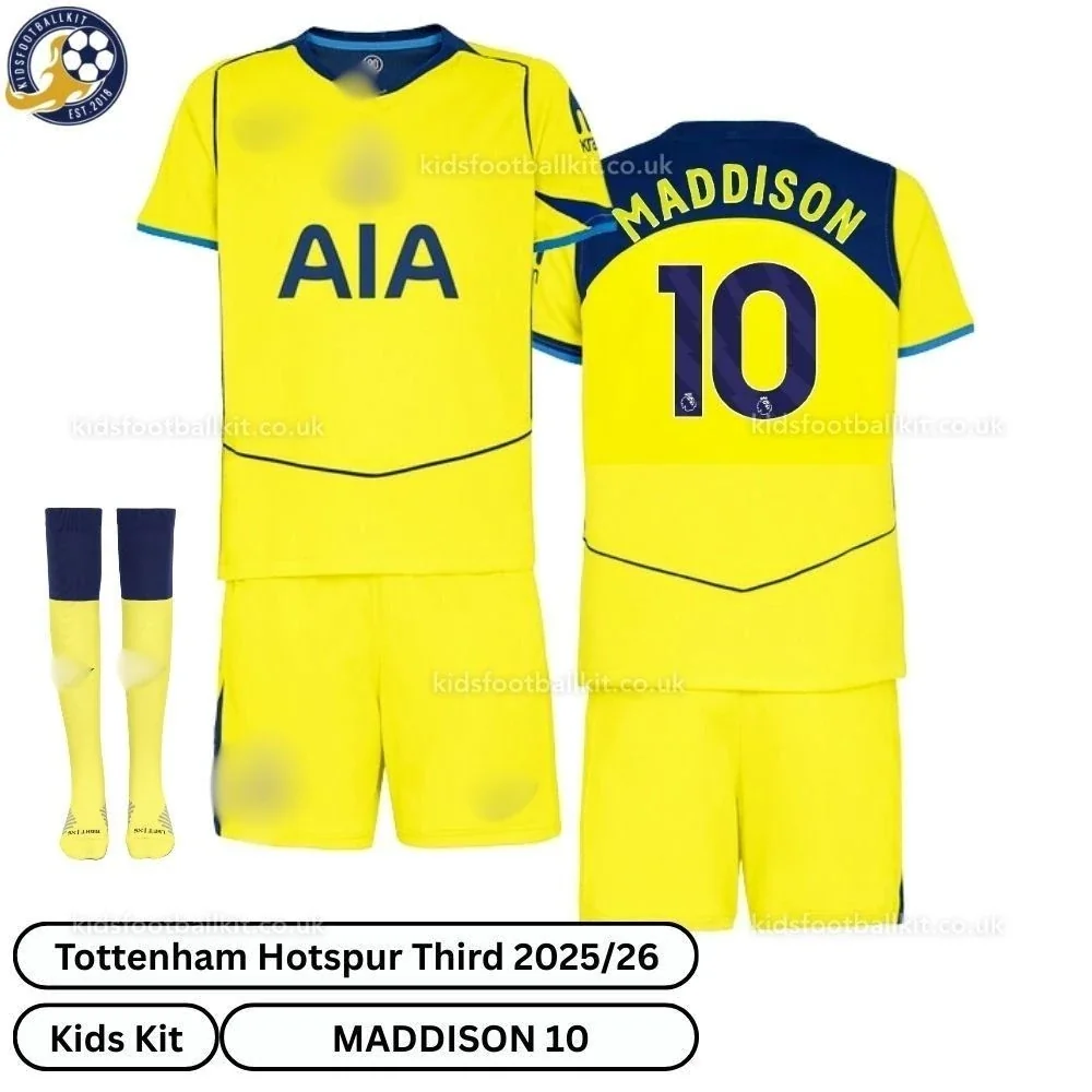 トッテナム MADDISON 10 ジャージ Maddison 10 Football Shirts & Kits | Birthday Gift for Kids