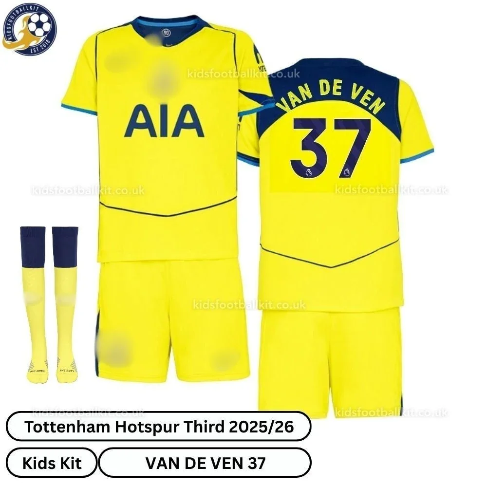 VAN DE VEN 37 Football Shirts and Kits 🎁 | Gift for Kids