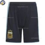 argentina home kids shorts 2026-front view