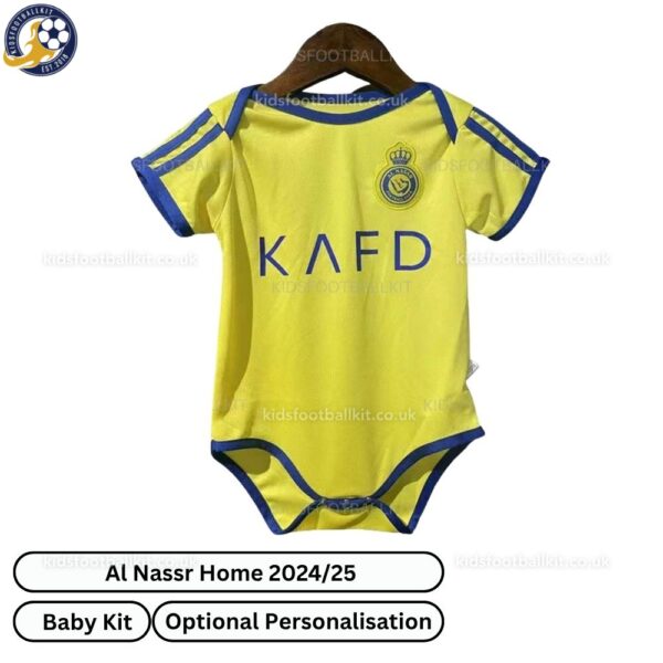 Al Nassr Home Baby Football Kit 2024_25