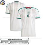 Algeria Home Men Football Shirt 2026 -over view