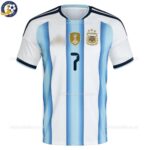 Argentina Home Men Football Shirt 2026_ front view - DE PAUL 7