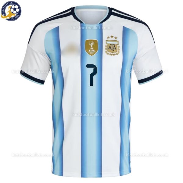 Argentina Home Men Football Shirt 2026_ front view - DE PAUL 7