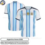 Argentina Home Men Football Shirt 2026_ over view