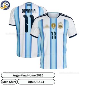 Argentina Home Men Football Shirt 2026_ over view - DIMARIA 11