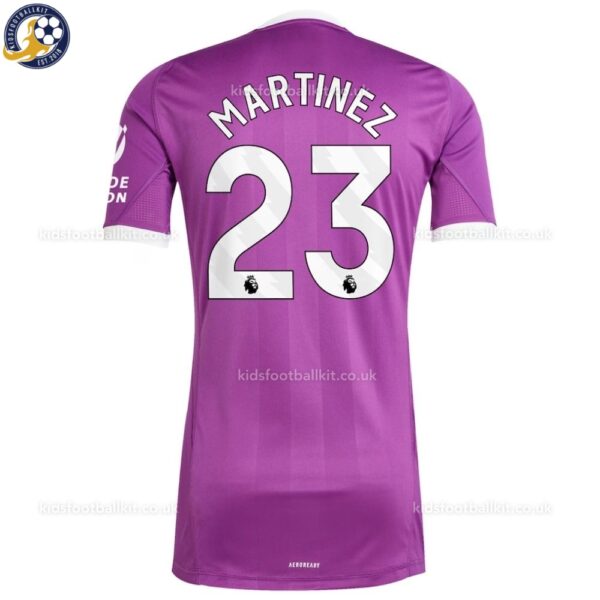 Aston Villa Martinez 23 Goalkeeper 25 26 Men Football Shirt-back view