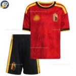 Belgium Home Kids Football Kit 2026-front view