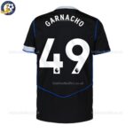 Chelsea GARNACHO 49 Third 25 26 Men Football Shirt -back view