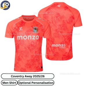 Coventry Away Men Football Shirt 25_26-over view