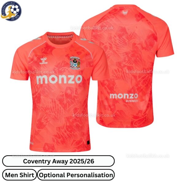 Coventry Away Men Football Shirt 25_26-over view
