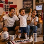 kfk_England-World-Cup-2026-Kids-Kit-navy-shorts-front-view-with-socks-r-image