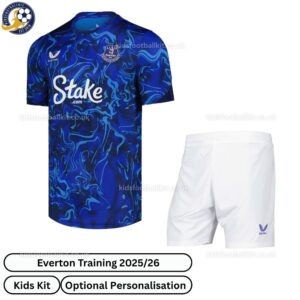 Everton Training Kids Football Kit 25_26-front view