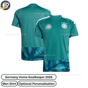 Germany Home Goalkeeper Men Football Shirt 2026 -over view