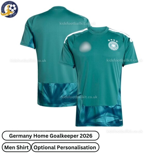Germany Home Goalkeeper Men Football Shirt 2026 -over view