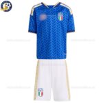 Italy Home Kids Football Kit 2026 -front view