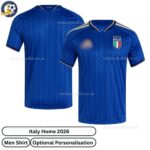 Italy Home Men Football Shirt 2026_over view