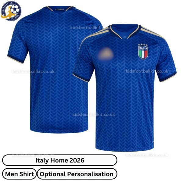 Italy Home Men Football Shirt 2026_over view