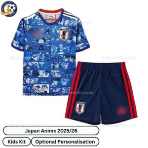Japan Anime Kids Football Kit 25_26-front view