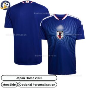 Japan Home Men Football Shirt 2026_over view