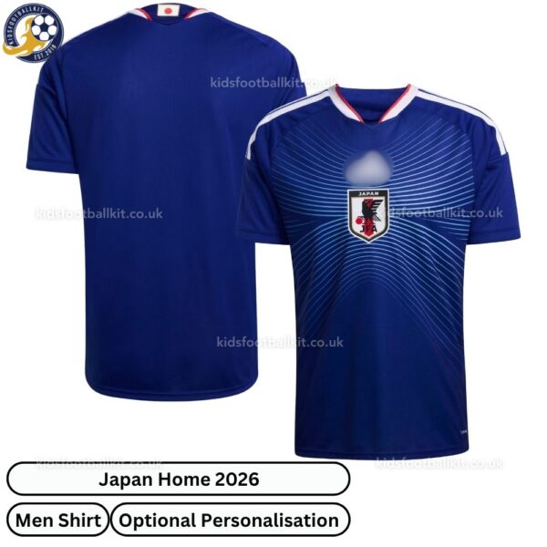 Japan Home Men Football Shirt 2026_over view