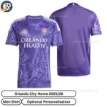 Orlando City Home Men Football shirt 25_26-over view