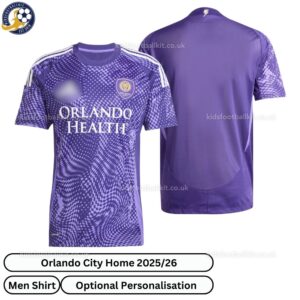 Orlando City Home Men Football shirt 25_26-over view