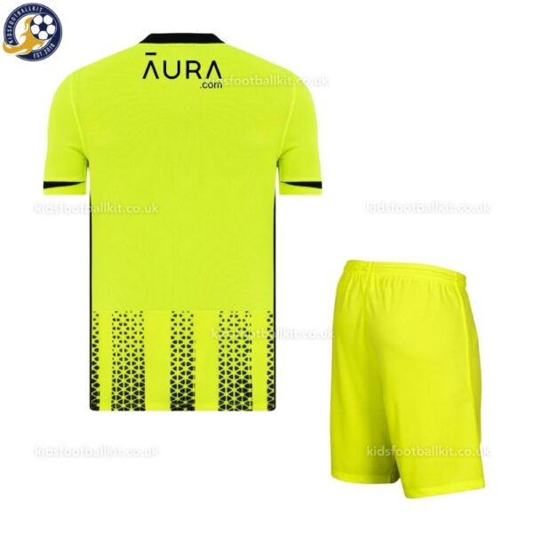 Portsmouth Third Kids Football Kit 25_26-back view