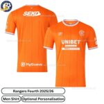 Rangers Fourth Men Football Shirt 25_26-over view