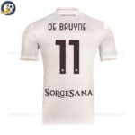 SSC Napoli DE BRUYNE 11 Away Men Football Shirt 25_26 -frontview