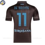 SSC Napoli DE BRUYNE 11 Third 25 26 Men Football Shirt