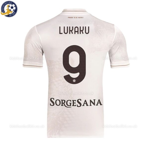 SSC Napoli LUKAKU 9 Away Men Football Shirt 25_26-front view