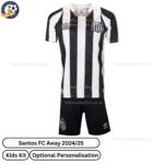 Santos FC Away Kids Football Kit 2024_25 (No Socks)