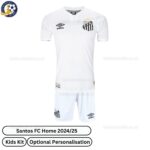 Santos FC Home Kids Football Kit 2024_25 (No Socks)