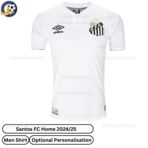 Santos FC Home Men Football Shirt 2024/25