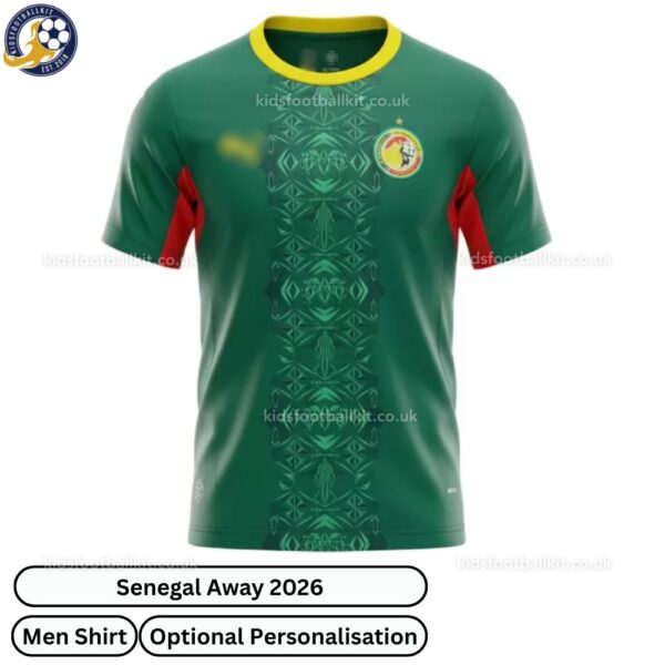 Senegal World Cup Away Men Football Shirt 2026-front view