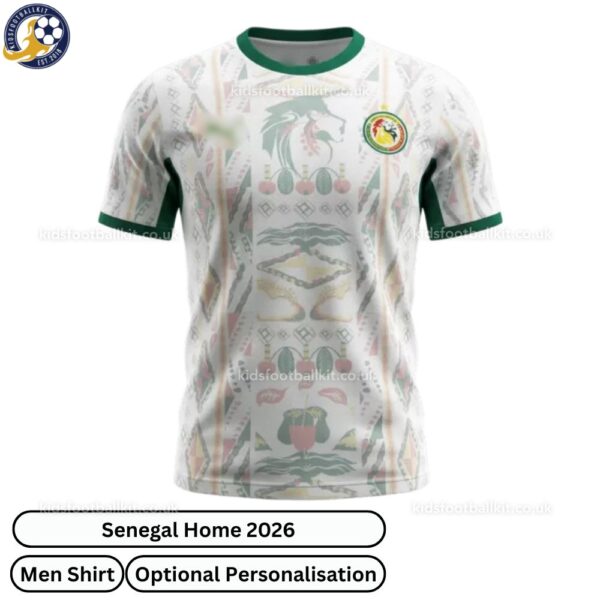 Senegal World Cup Home Men Football Shirt 2026-front view