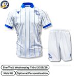 Sheffield Wednesday Third Kids Football Kit 25_26-front view