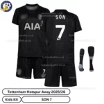 kfk_Tottenham-Hotspur-Away-Kids-Football-Kit-2025_26-–-SON-7-over-view-with-socks-r