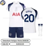 kfk_Tottenham-Hotspur-Home-Kids-Football-Kit-25_26-KUDUS-20-overview-with-socks-r