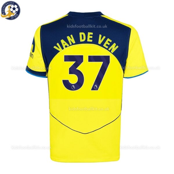 Tottenham VAN DE VEN 37 Third 25 26 Men Football Shirt