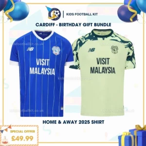Maillot Cardiff City 1959/60 Remake Toffs - Taille XXL - Bleu - Occasion