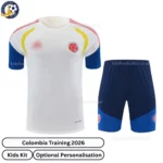 Colombia Training Kids Kit 2026-front view-white