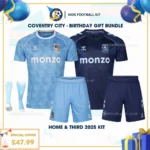 Coventry Home & Third Kids Football kit 25_26 - birthday