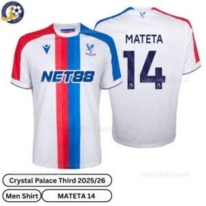 Crystal Palace Third Men Football Shirt 25_26-MATETA 14-over view