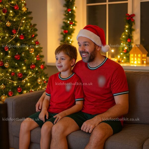 Portugal Christmas Gift Pack Home Kids Football Kit 2025 -image